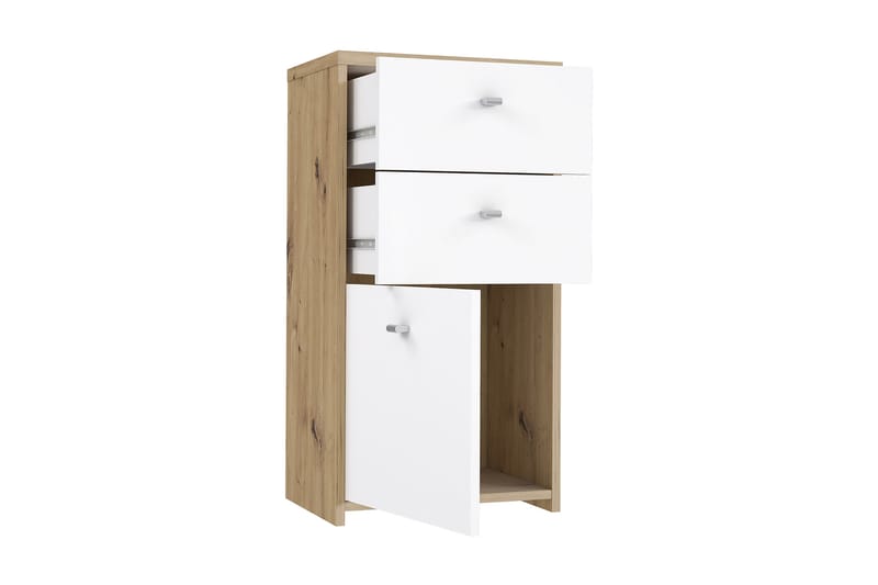 Toledor Sideboard 74x40 cm - Brun/Vit - Förvaring - Förvaringsmöbler - Sideboard & skänk