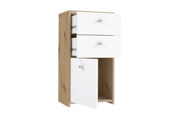 Toledor Sideboard 74x40 cm - Brun/Vit - Förvaring - Förvaringsmöbler - Sideboard & skänk