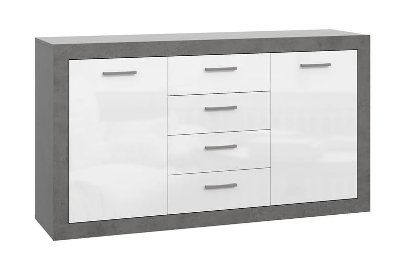 Tolovgrad Sideboard 41x153 cm - Grå/Vit - Sideboard & skänk