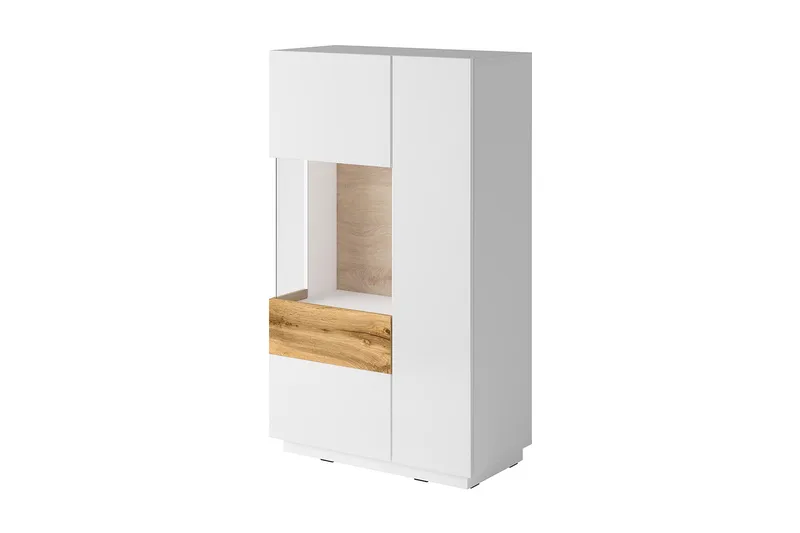 Tomeka Sideboard, Vit/Trä