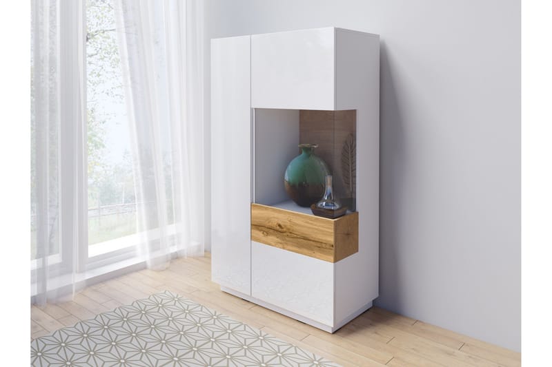Tomeka Sideboard - Vit/Trä - Förvaring - Förvaringsmöbler - Sideboard & skänk
