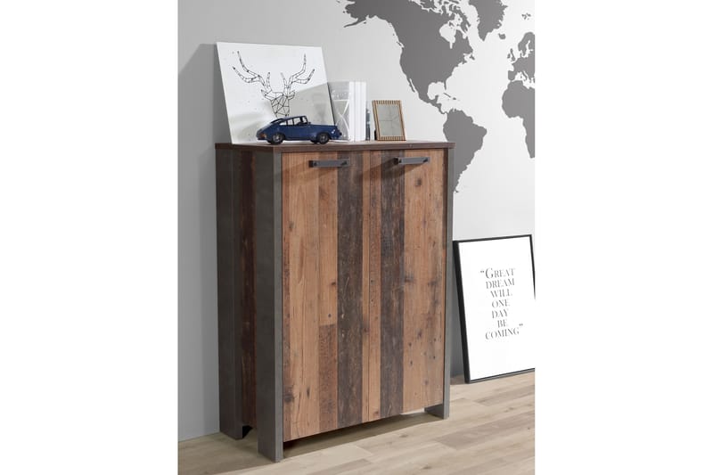 Torelles Sideboard 74x153 cm - Brun/Grå - Förvaring - Förvaringsmöbler - Sideboard & skänk