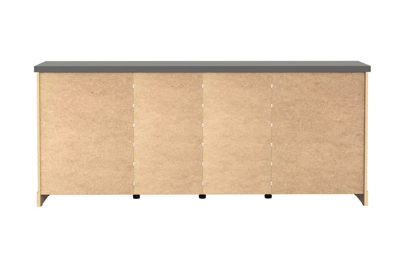 Trecante Sideboard 90x213 cm - Brun/Grå - Sideboard & skänk