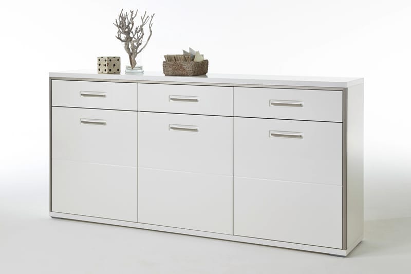 Trento Skänk - Vit Högglans - Förvaring - Förvaringsmöbler - Sideboard & skänk