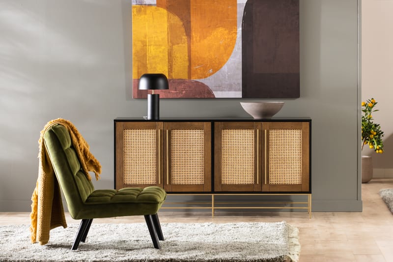 Tresa Skänk 160 cm - Brun - Sideboard & skänk