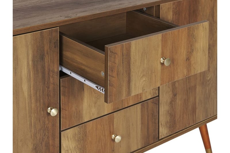 Ulika Skänk 114x40 cm - Ljusbrun - Förvaring - Förvaringsmöbler - Sideboard & skänk