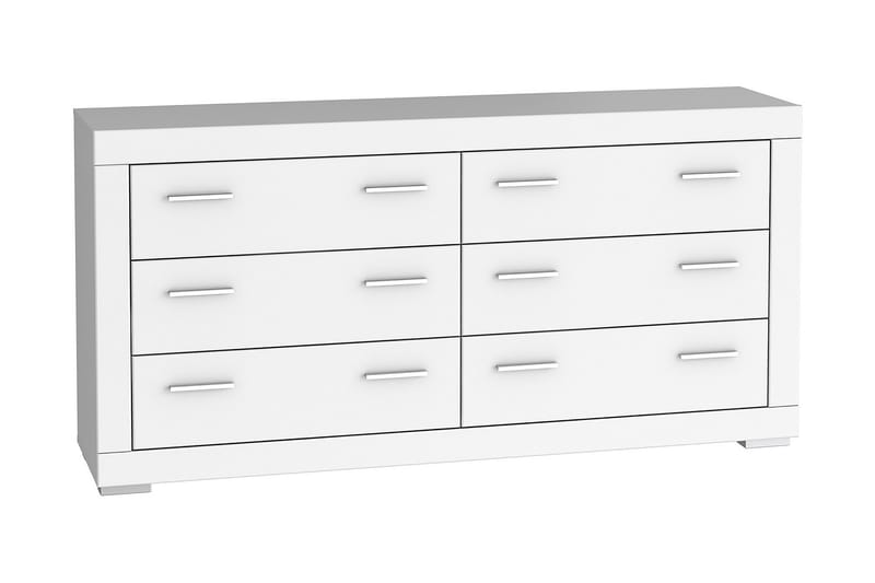 Uzayr Skänk 175x87 cm - Vit - Förvaring - Förvaringsmöbler - Sideboard & skänk