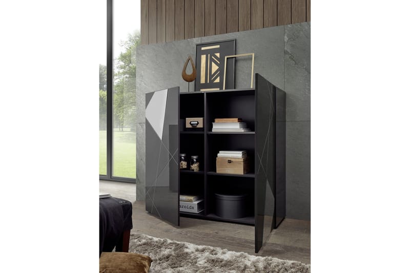 Vittoria Sideboard 42x121 cm Grå - Lc Spa - Förvaring - Förvaringsmöbler - Sideboard & skänk