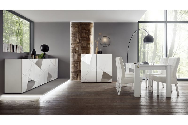 Vittoria Sideboard 42x121 cm Vit - Lc Spa - Förvaring - Förvaringsmöbler - Sideboard & skänk