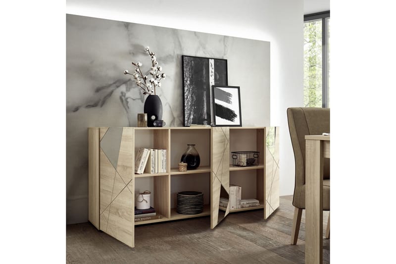 Vittoria Sideboard 42x181 cm Beige - Lc Spa - Förvaring - Förvaringsmöbler - Sideboard & skänk