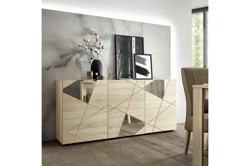 Vittoria Sideboard 42x181 cm Beige - Lc Spa - Förvaring - Förvaringsmöbler - Sideboard & skänk