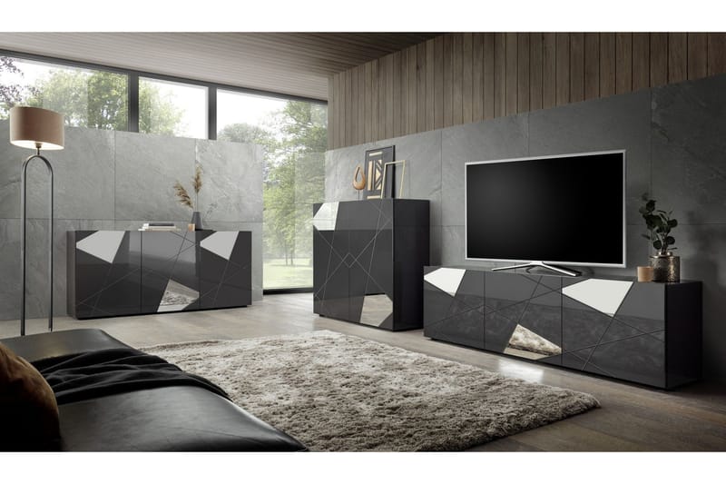 Vittoria Sideboard 42x181 cm Grå - Lc Spa - Förvaring - Förvaringsmöbler - Sideboard & skänk