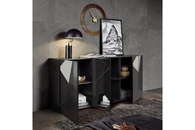 Vittoria Sideboard 42x181 cm Grå - Lc Spa - Förvaring - Förvaringsmöbler - Sideboard & skänk