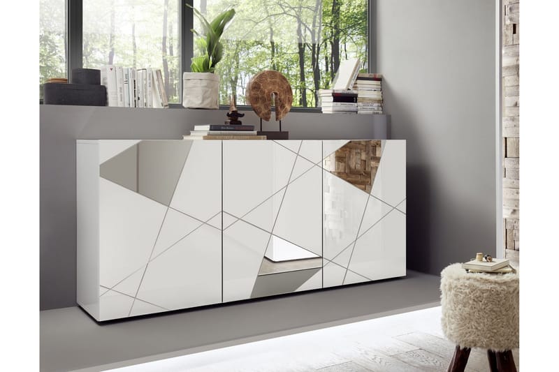 Vittoria Sideboard 42x181 cm Vit - Lc Spa - Förvaring - Förvaringsmöbler - Sideboard & skänk