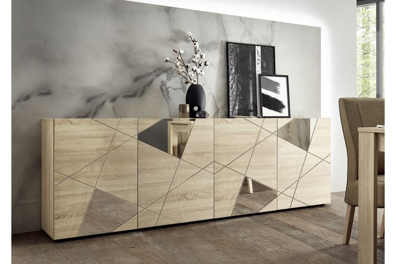 Vittoria Sideboard 42x241 cm Beige - Lc Spa - Förvaring - Förvaringsmöbler - Sideboard & skänk