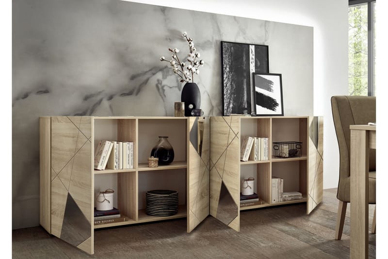 Vittoria Sideboard 42x241 cm Beige - Lc Spa - Förvaring - Förvaringsmöbler - Sideboard & skänk
