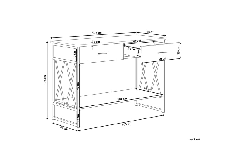 Wigpool Avlastningsbord - Brun - Sideboard & skänk