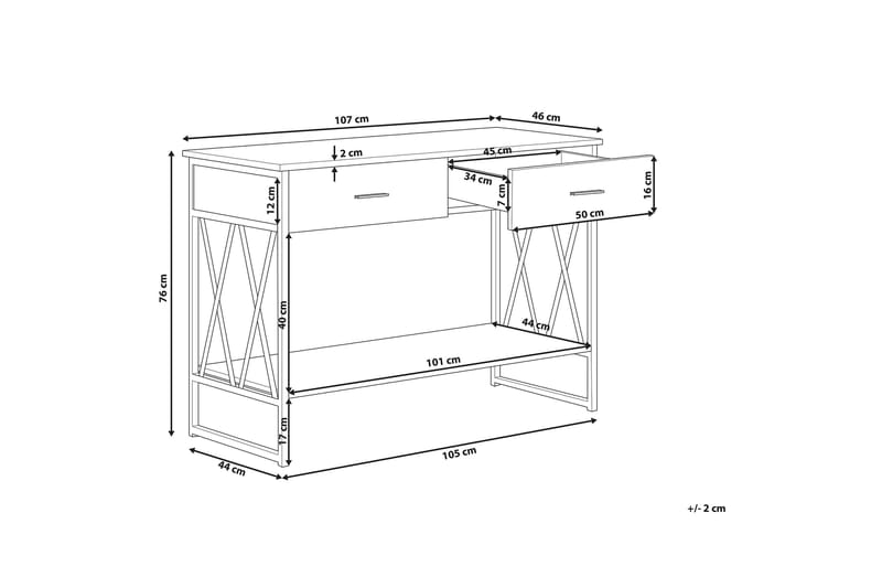 Wigpool Avlastningsbord - Brun - Förvaring - Förvaringsmöbler - Sideboard & skänk