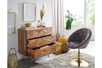 Willowdale Sideboard 90 cm i Trä med Ekutseende - Ljusbrun Träton - Förvaring - Förvaringsmöbler - Sideboard & skänk