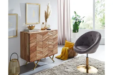 Willowdale Sideboard 90 cm i Trä med Ekutseende - Ljusbrun Träton - Förvaring - Förvaringsmöbler - Sideboard & skänk