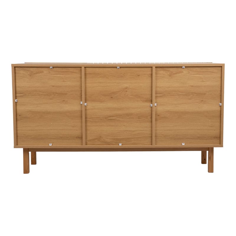 Sideboard Sunny melamine ek 150x40x80 cm - melaminek - Förvaring - Förvaringsmöbler - Sideboard & skänk