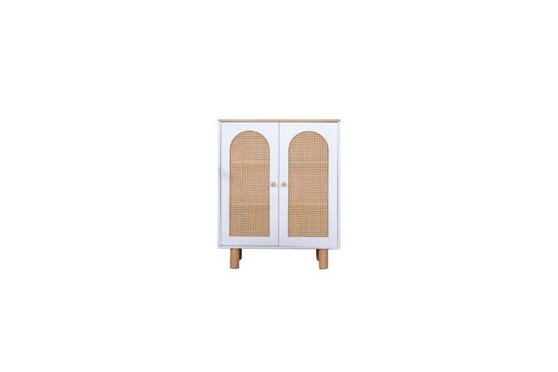 Sideboard Terra Vit / Ek - Natur/Vit - Förvaring - Förvaringsmöbler - Sideboard & skänk