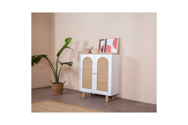 Sideboard Terra Vit / Ek - Natur/Vit - Förvaring - Förvaringsmöbler - Sideboard & skänk