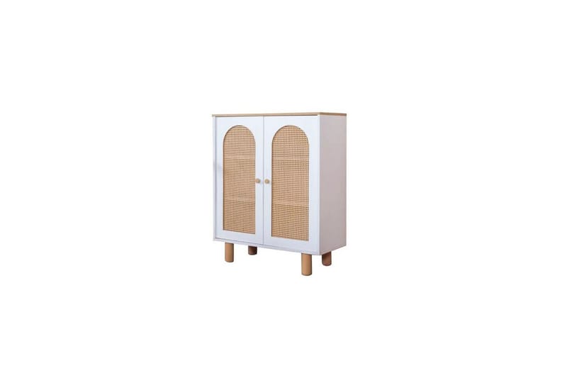 Sideboard Terra Vit / Ek - Natur/Vit - Förvaring - Förvaringsmöbler - Sideboard & skänk