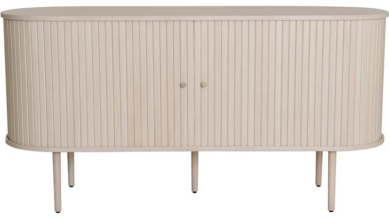 Sideboard Yngvar 150 cm, Vitpigmenterad ek