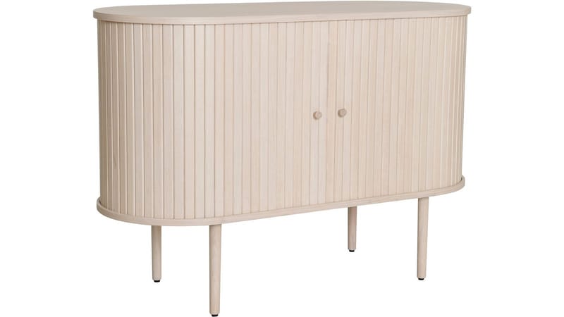 Sideboard Yngvar Vitpigmenterad Ek 110 cm - Vitpigmenterad ek - Förvaring - Förvaringsmöbler - Sideboard & skänk