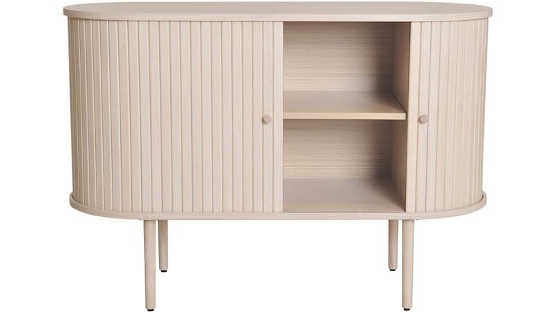 Sideboard Yngvar Vitpigmenterad Ek 110 cm - Vitpigmenterad ek - Förvaring - Förvaringsmöbler - Sideboard & skänk