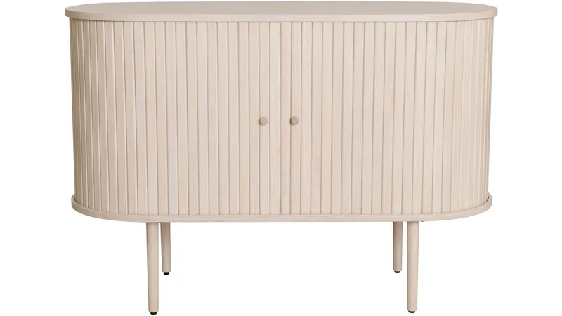Sideboard Yngvar Vitpigmenterad Ek 110 cm, Vitpigmenterad ek