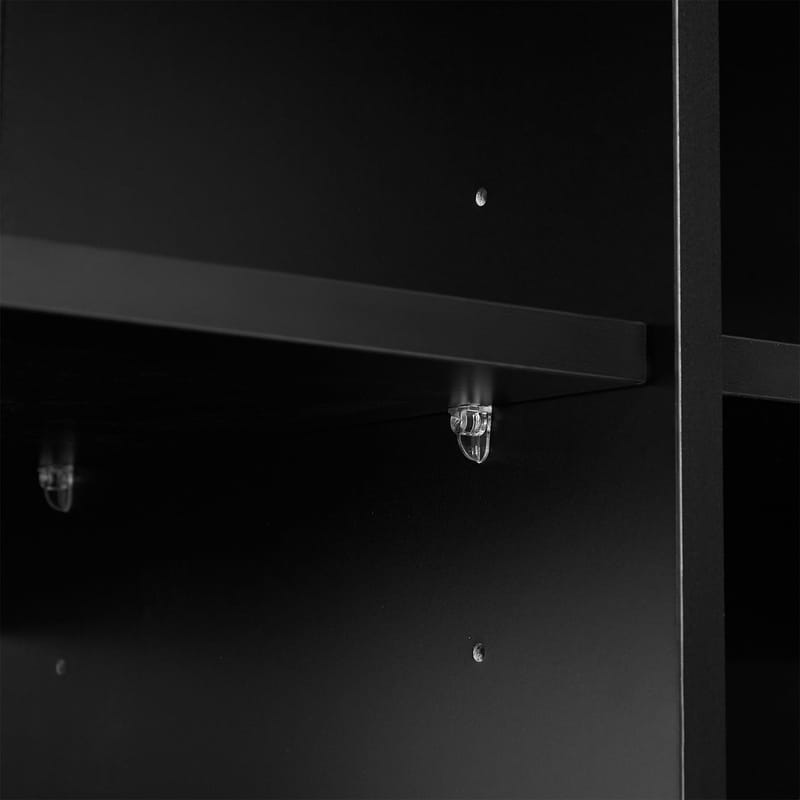 Sideboard Pixar svart 100x40x115 cm - Svart - Förvaring - Förvaringsmöbler - Sideboard & skänk