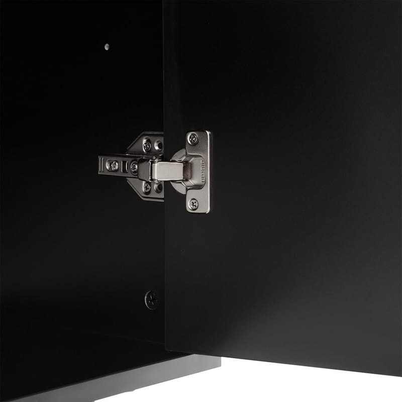 Sideboard Pixar svart 100x40x115 cm - Svart - Förvaring - Förvaringsmöbler - Sideboard & skänk