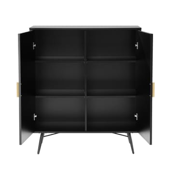 Sideboard Pixar svart 100x40x115 cm - Svart - Förvaring - Förvaringsmöbler - Sideboard & skänk