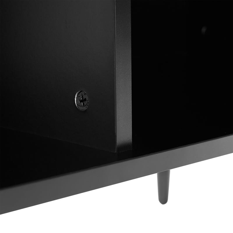 Sideboard Pixar svart 100x40x115 cm - Svart - Förvaring - Förvaringsmöbler - Sideboard & skänk