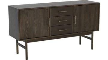 Sideboard Porsvik - Brunlackad ekfaner - Förvaring - Förvaringsmöbler - Sideboard & skänk