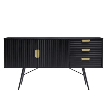 Sideboard Pixar svart 150x40x80 cm - Svart - Förvaring - Förvaringsmöbler - Sideboard & skänk