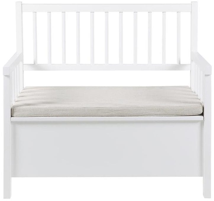 Köksbänk med förvaring - vit/beige - Förvaring - Förvaringsmöbler - Sittmöbler med förvaring - Förvaringsbänk