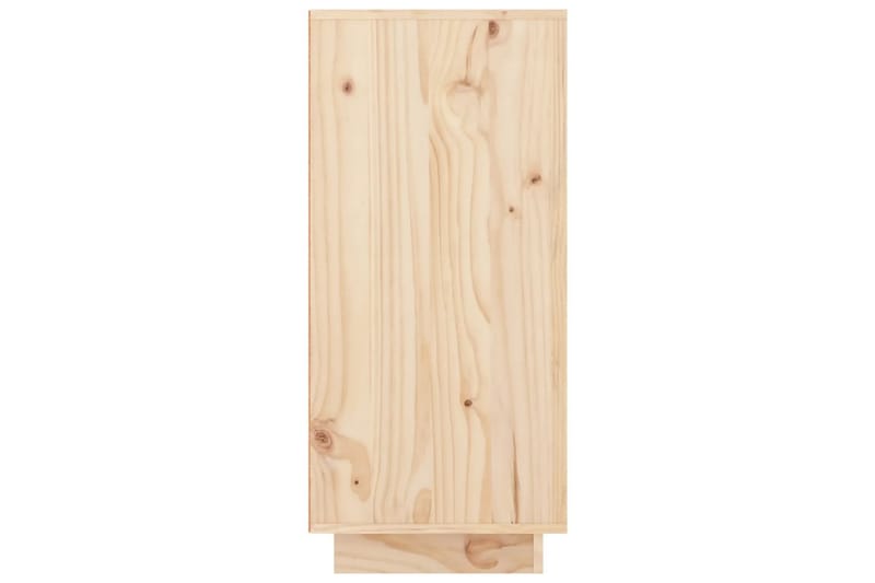 Skänk 111x34x75 cm massiv furu - Brun - Förvaring - Förvaringsmöbler - Sideboard & skänk