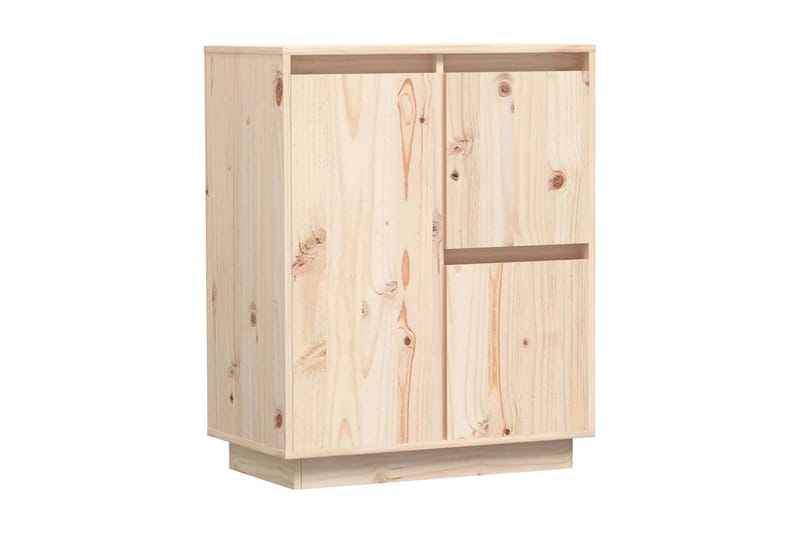 Skänk 60x34x75 cm massiv furu - Brun - Förvaring - Förvaringsmöbler - Sideboard & skänk