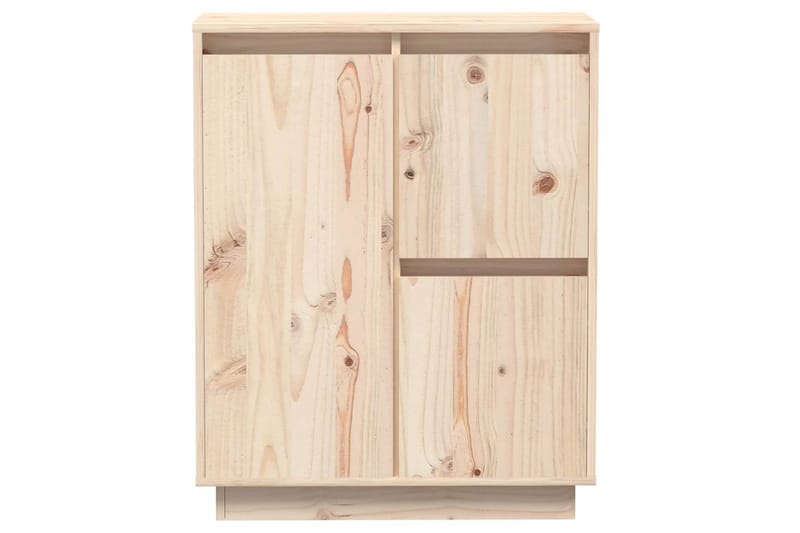 Skänk 60x34x75 cm massiv furu - Brun - Förvaring - Förvaringsmöbler - Sideboard & skänk