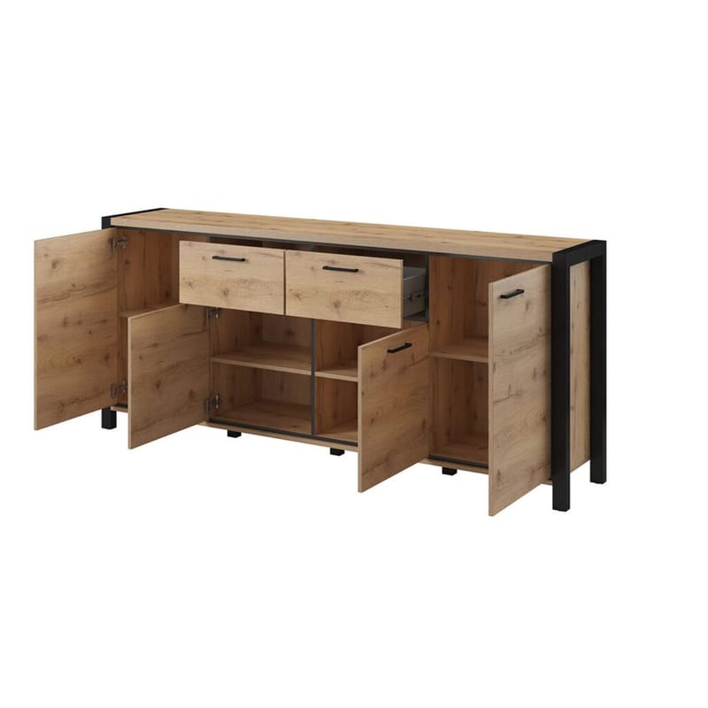 Skänk Aktiv 4 Dörrar med 2 Lådor - Förvaring - Förvaringsmöbler - Sideboard & skänk