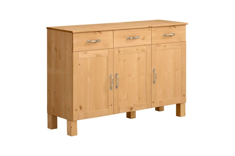 Skänk Alby 125x38x85 cm, Natur - 125x38x85 cm, Natur - Förvaring - Förvaringsmöbler - Sideboard & skänk