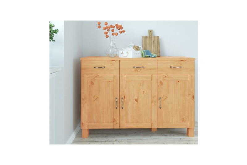 Skänk Alby 125x38x85 cm, Natur - 125x38x85 cm, Natur - Förvaring - Förvaringsmöbler - Sideboard & skänk