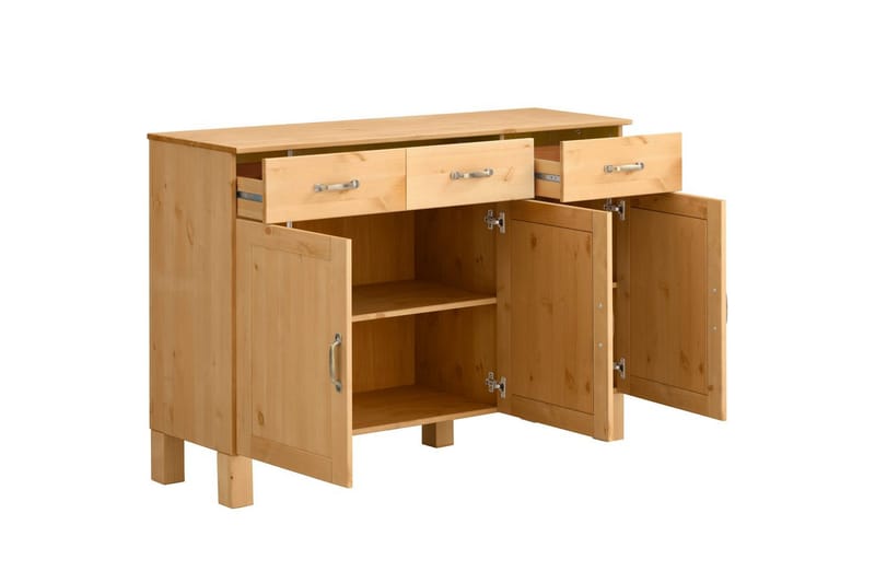 Skänk Alby 125x38x85 cm, Natur - 125x38x85 cm, Natur - Förvaring - Förvaringsmöbler - Sideboard & skänk