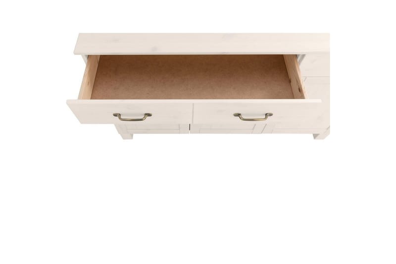 Skänk Alby 125x38x85 cm, Vit - 125x38x85 cm, Vit - Förvaring - Förvaringsmöbler - Sideboard & skänk