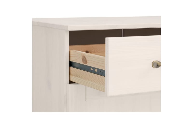 Skänk Alby 125x38x85 cm, Vit - 125x38x85 cm, Vit - Förvaring - Förvaringsmöbler - Sideboard & skänk