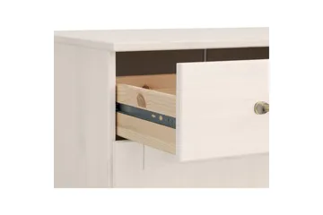 Skänk Alby 125x38x85 cm, Vit - 125x38x85 cm, Vit - Förvaring - Förvaringsmöbler - Sideboard & skänk