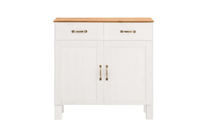 Skänk Alby 85x38x85 cm, Vit/Honung - 85x38x85 cm, Vit/Honung - Förvaring - Förvaringsmöbler - Sideboard & skänk